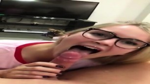 Nice BJ And Handjob