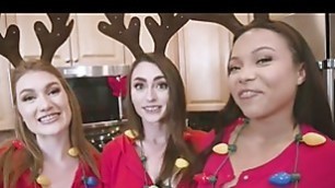 naughty teens fucked by santa during quarantine holiday lesbian milf big dick usa