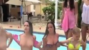 Sorority Lesbians Haze Straight Teens